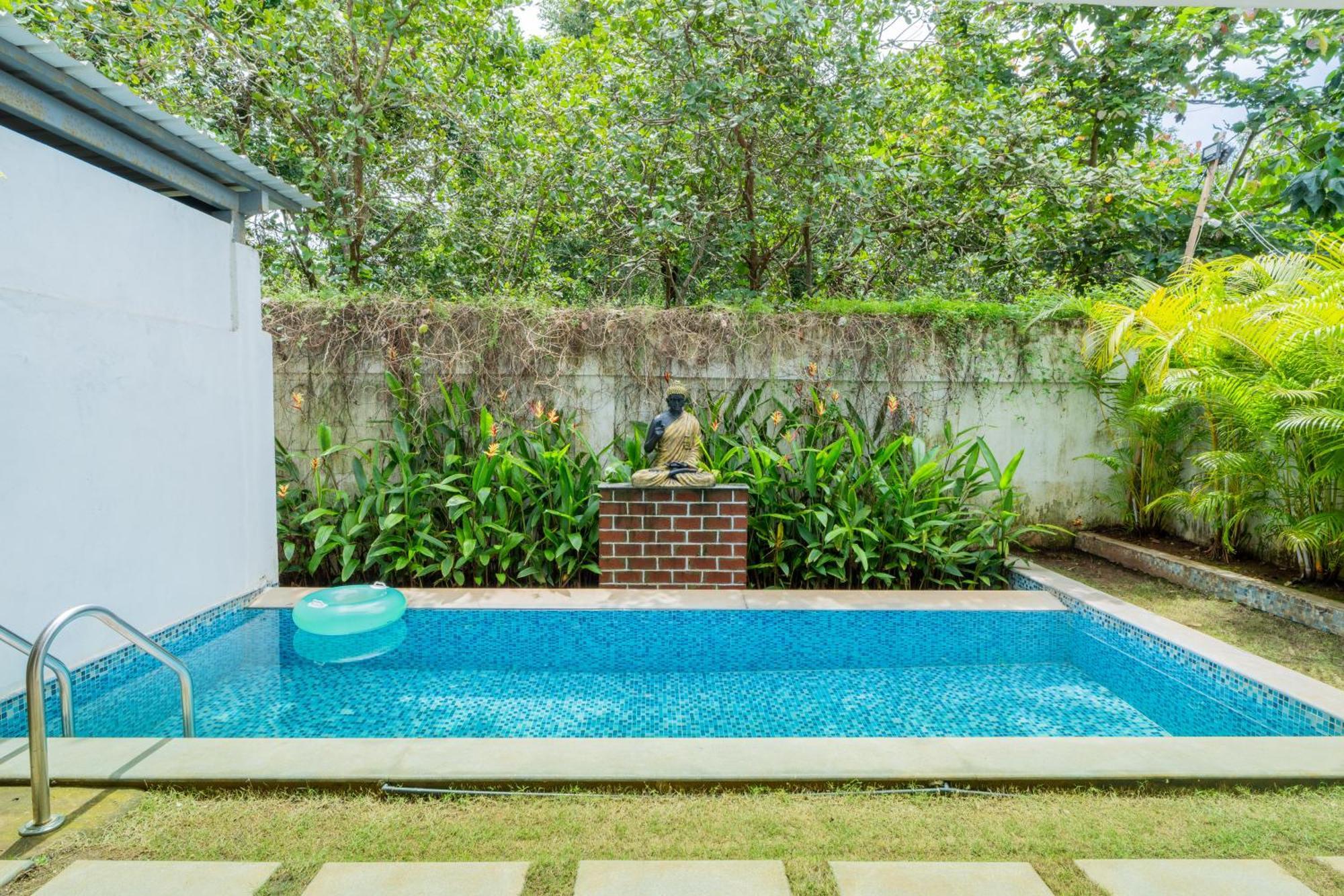 Elivaas 3 Bhk Pvt Pool & Bar - Villa Valerie Oxel エクステリア 写真