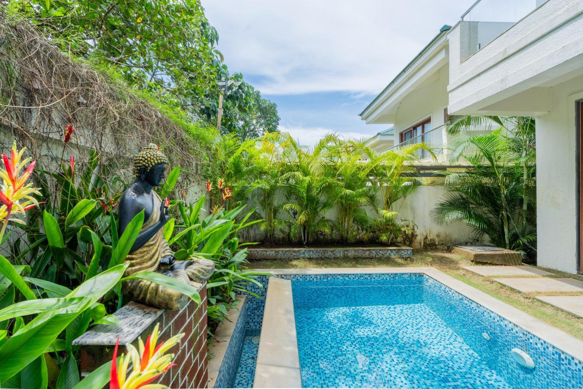 Elivaas 3 Bhk Pvt Pool & Bar - Villa Valerie Oxel エクステリア 写真