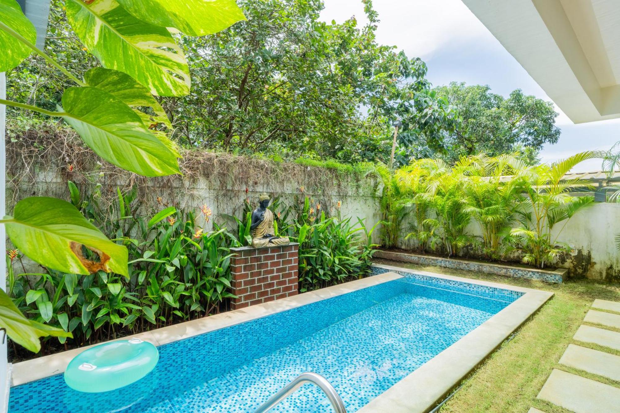 Elivaas 3 Bhk Pvt Pool & Bar - Villa Valerie Oxel エクステリア 写真