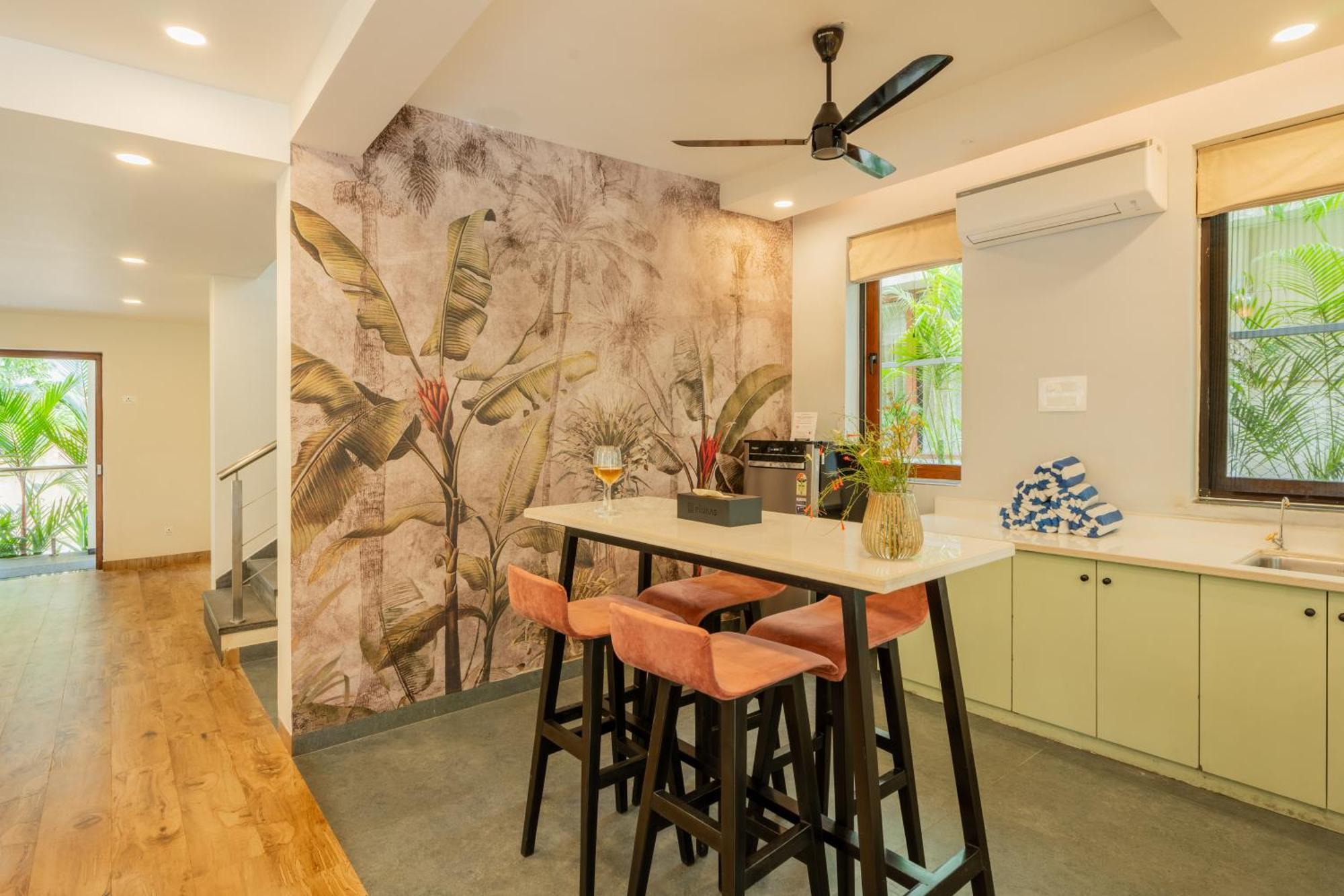 Elivaas 3 Bhk Pvt Pool & Bar - Villa Valerie Oxel エクステリア 写真