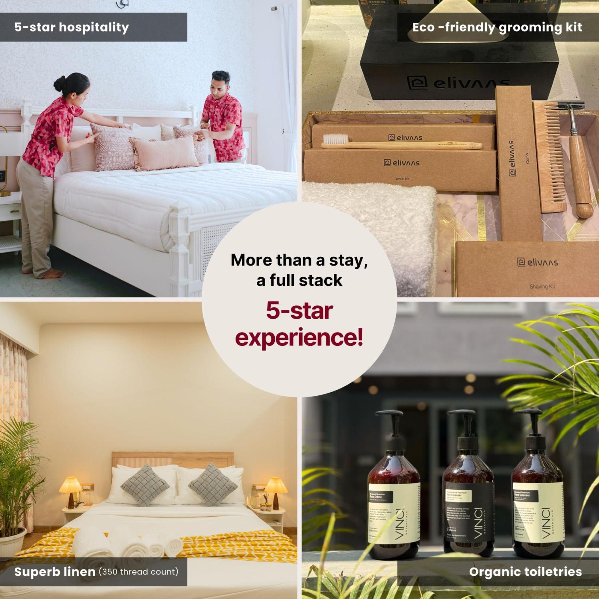 Elivaas 3 Bhk Pvt Pool & Bar - Villa Valerie Oxel エクステリア 写真